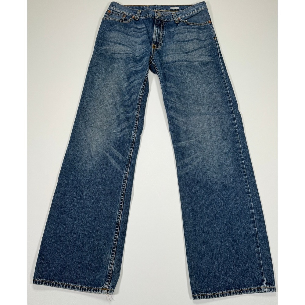 Vintage Polo Ralph Lauren Jeans Womens 16 29x29 Blue Straight Leg Denim Y2K